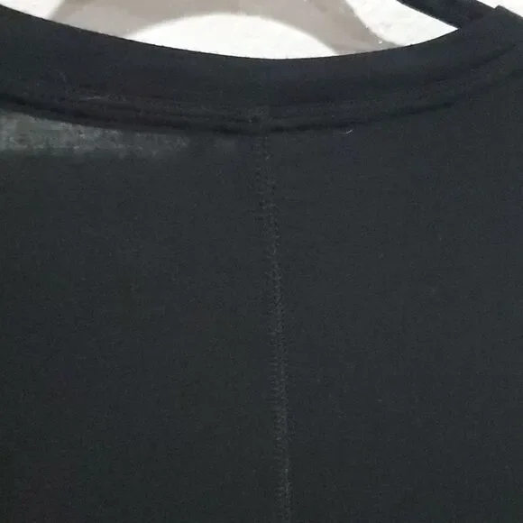 Banana Republic The Signature Tee Collection Long Sleeve Tunic in Black Size S - Picture 7 of 13